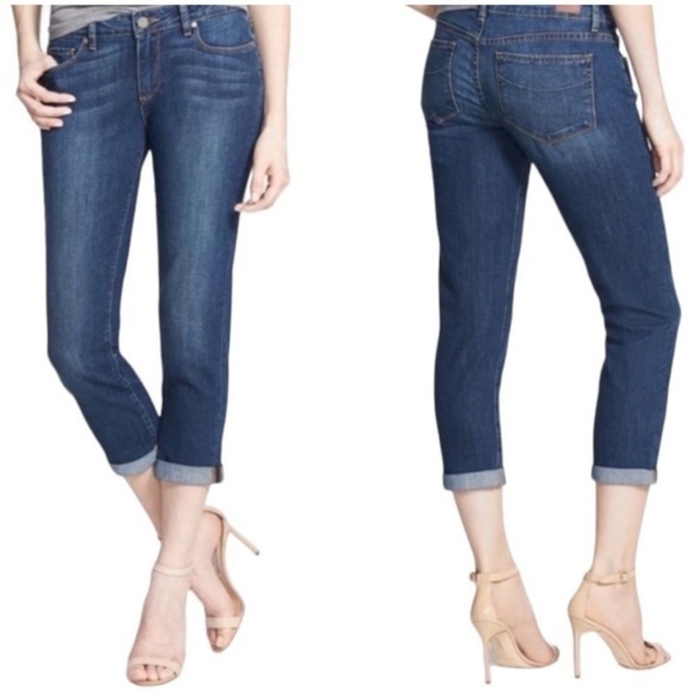 ANTHRO PAIGE 29 Jimmy Jimmy Crop jeans